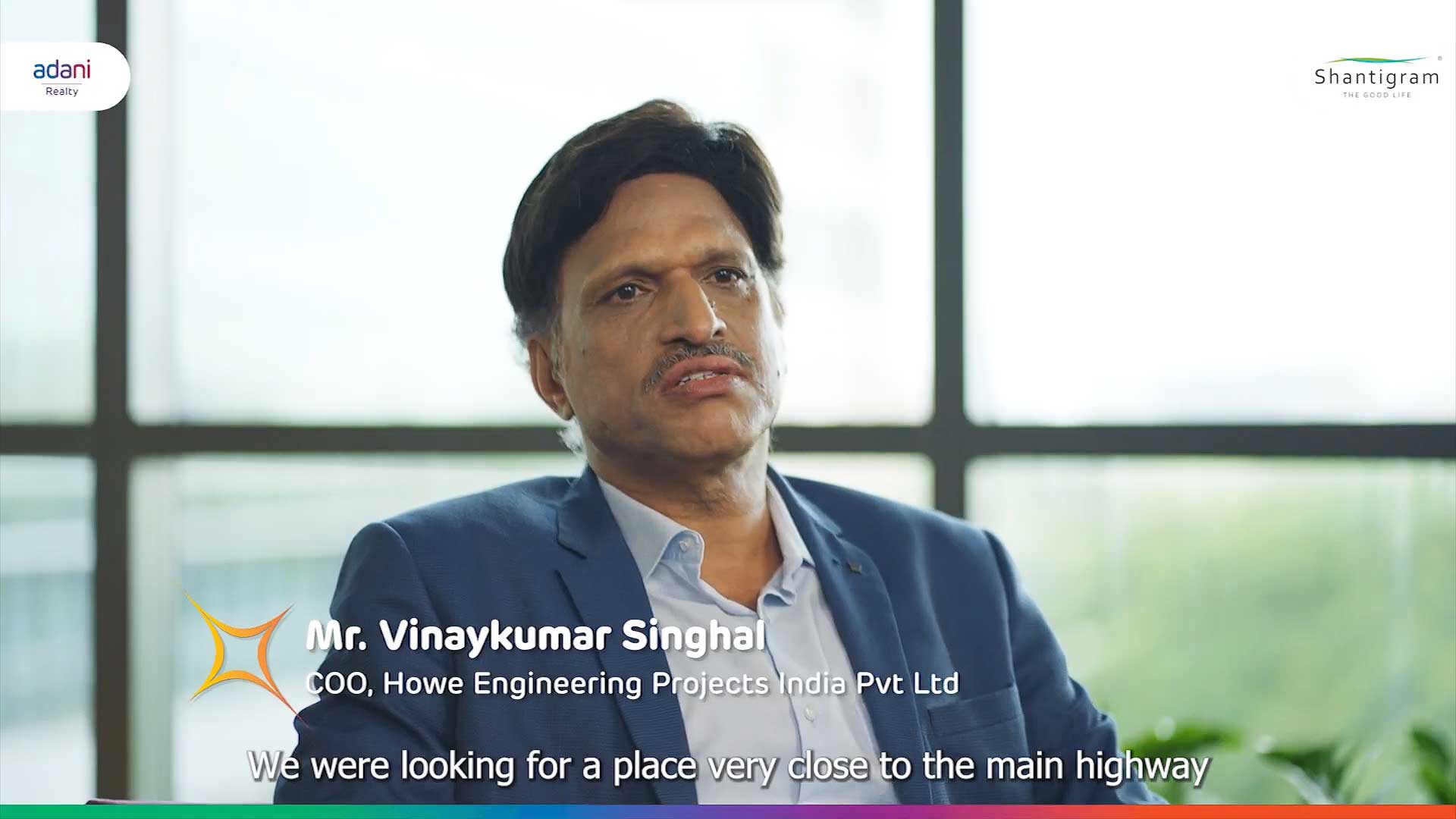 Adani Realty | Inspire Corporate Park | Testimonial